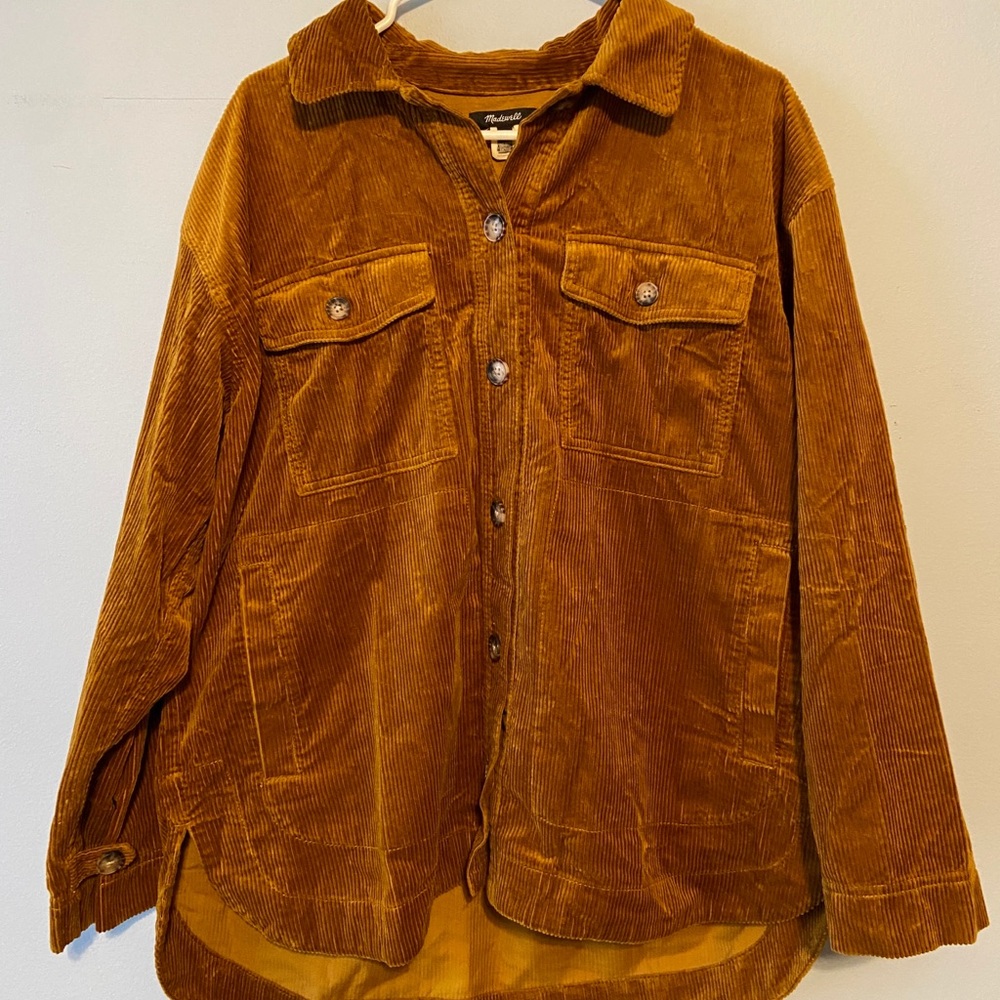 Madewell Corduroy Yorkway Shirt-Jacket NWOT